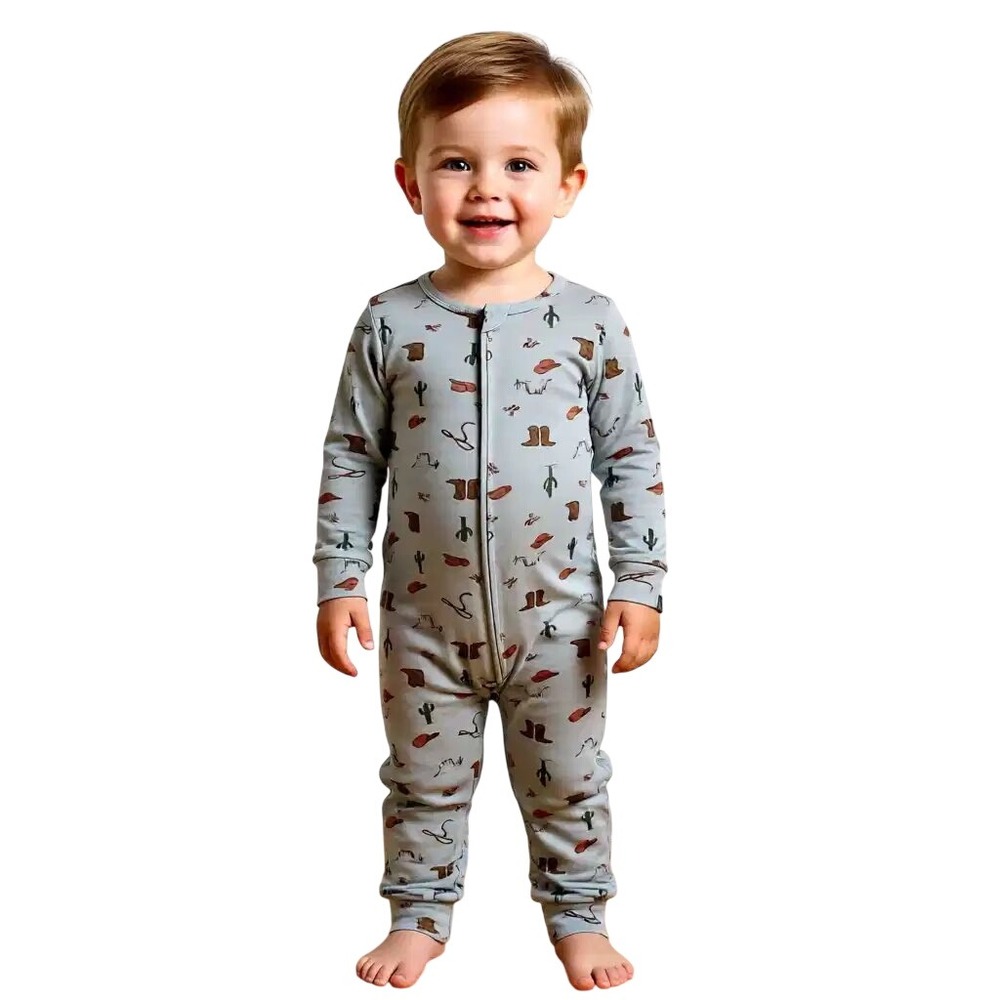 Modern Moments by Gerber Boys Western Cowboy Boots Cactus Sleeper 3T NWT